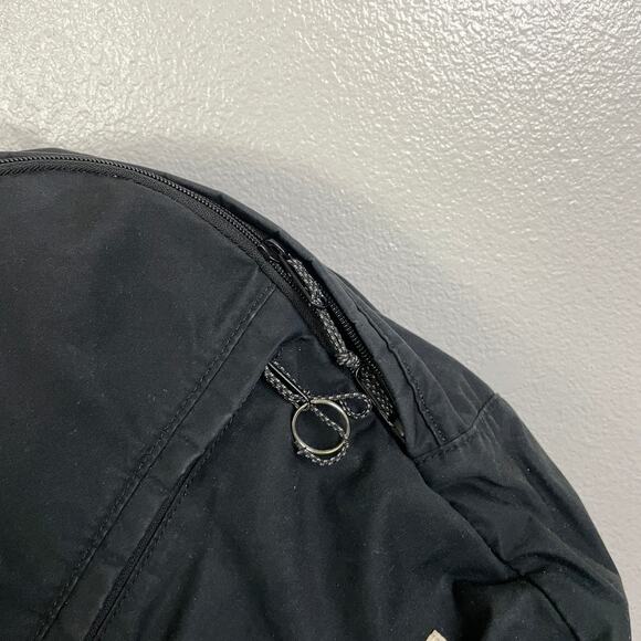 Fjallraven Vardag Backpack Black Outdoors School Daypack Handle Pockets Zippers - Picture 4 of 10